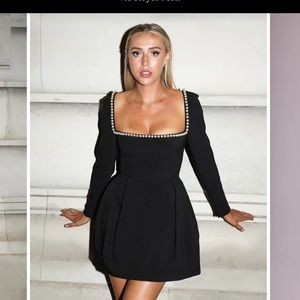 The Ultimate Muse Pearl Dress | Black | Odd Muse